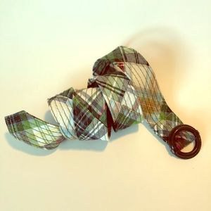 J. Crew Madras Cotton Belt